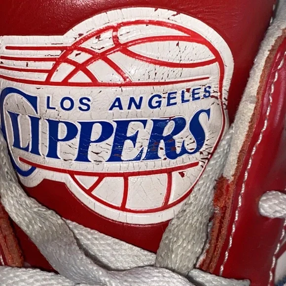 NBA Los Angeles LA Clippers Adidas Superstar Basketball Shoes. Men’s size 10.5 - Picture 9 of 10
